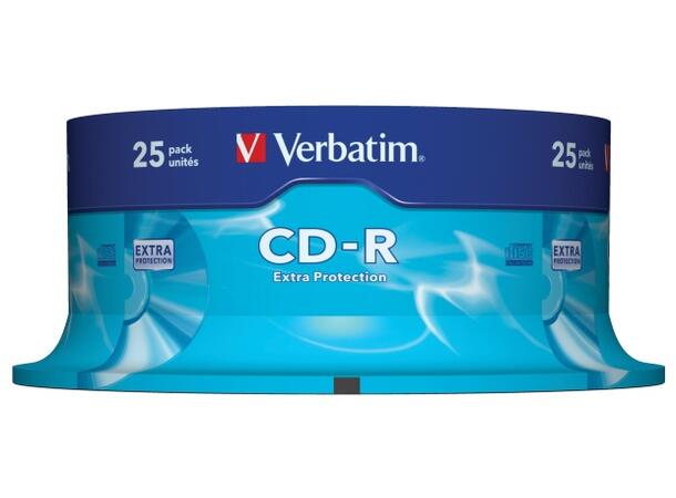 CD-R VERBATIM 700Mb 52X Spindle (25) 